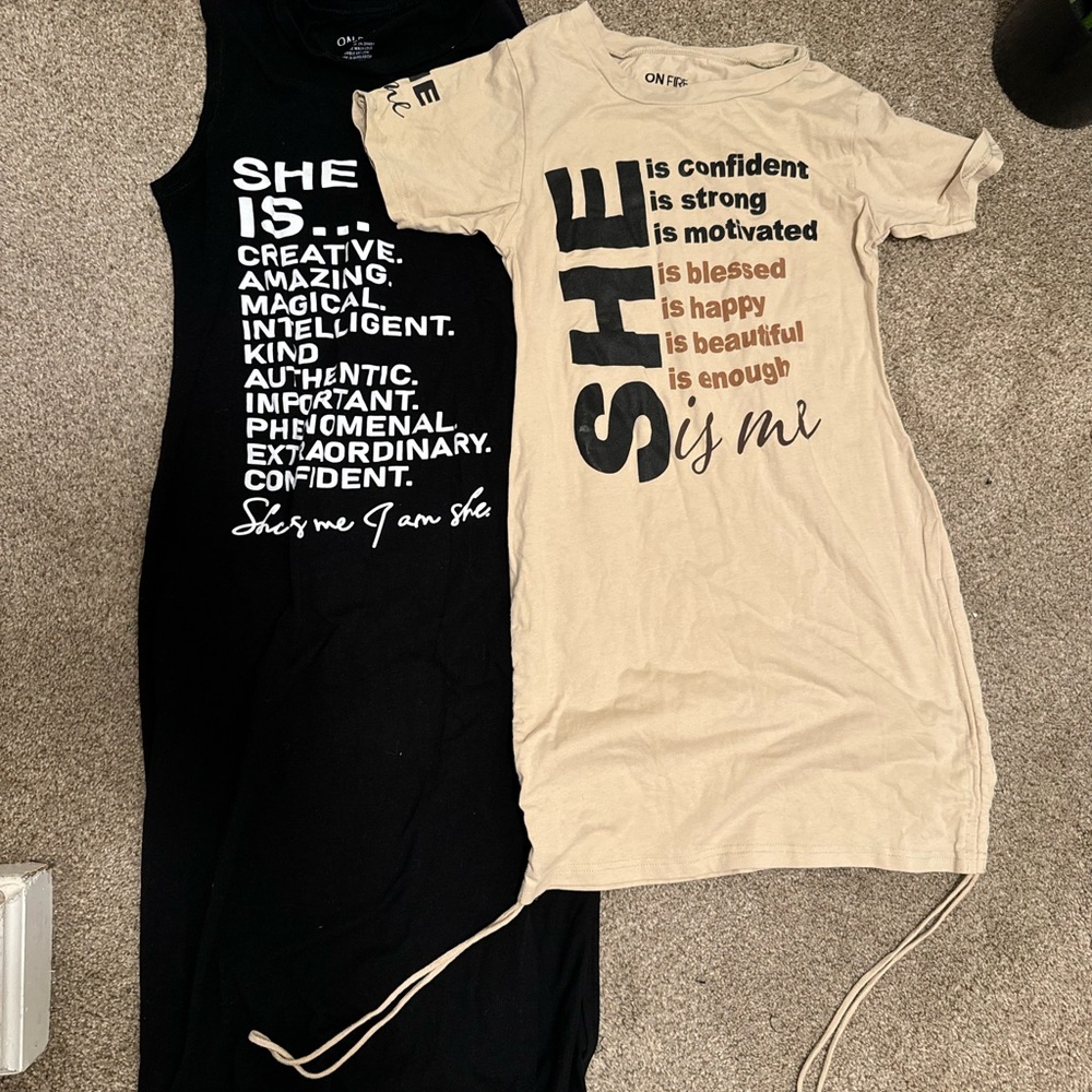 Women’s Shirt Dress Set